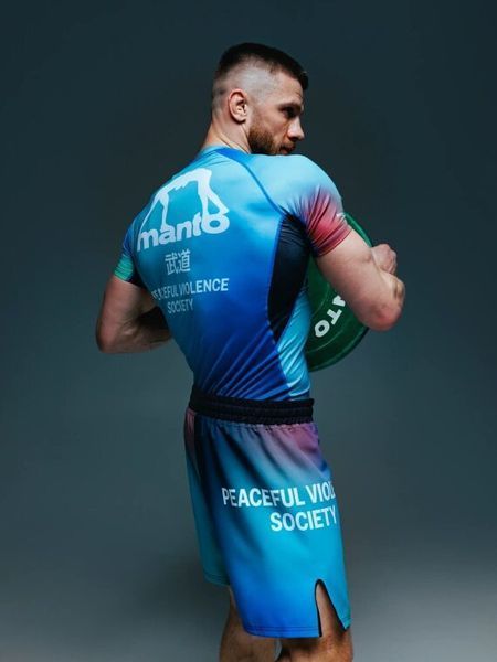 Шорты MANTO fight shorts SOCIETY gradient 1729548509 фото