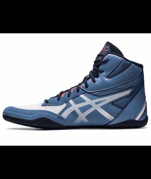 Борцовки Asics Matcontrol 3 White/Storm Blue 1081A053-100-6 фото