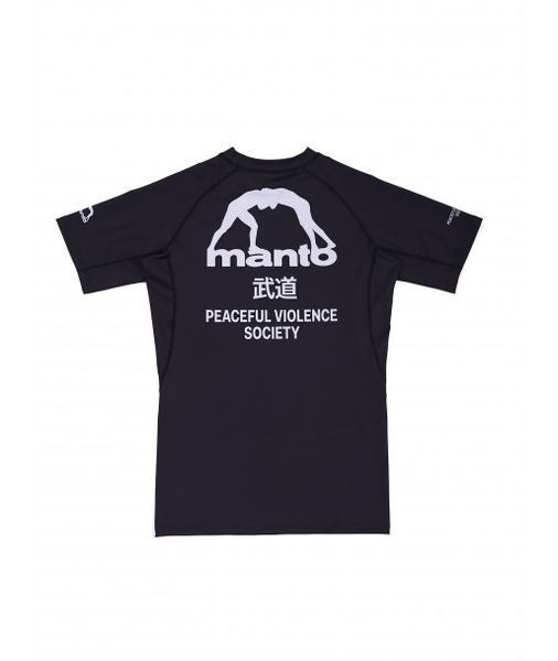 Рашгард MANTO RASHGUARD SOCIETY BLACK 2101418121 фото