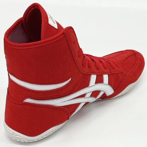 Борцовки Asics Tiger Wrestling Shoes EX-EO TWR900 Japan Red/White/Silver 2837582536 фото
