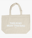 СУМКА-ШОПЕР MANTO tote bag MUAY THAI BAG large 2985731 фото 2
