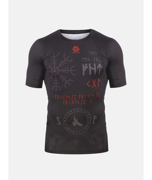 Рашгард PERESVIT Valhalla Rashguard Short Sleeve Black 1938732547 фото