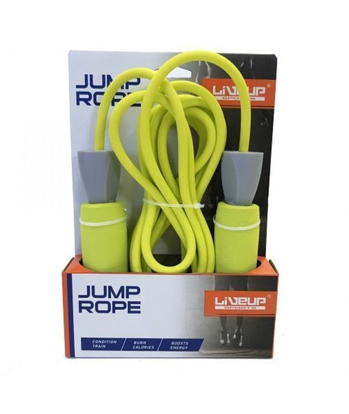СКАКАЛКА LIVEUP PVC FOAM HANDLE JUMP ROPE LS3118 20357241 фото