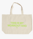 СУМКА-ШОПЕР MANTO tote bag WORKOUT BAG large 1095710 фото 2
