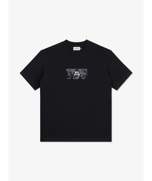 Футболка MANTO t-shirt REDZA PEACE OVERSIZE - Black w8047589 фото