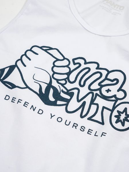 Майка MANTO tank top BROS white 2304175418 фото