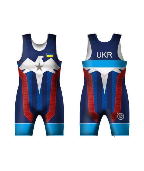 Трико HEAVY UWW UKR OREL 3 BLUE 1939606553 фото