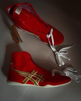 Борцовки Asics Tiger Wrestling Shoes EX-EO TWR900 Japan Red 4762075252 фото