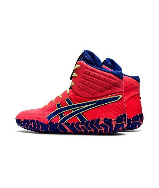 Борцівки Asics Aggressor 4 Blazing Coral/Lapis Lazuli BlueBlue 1081A001-700-7 фото