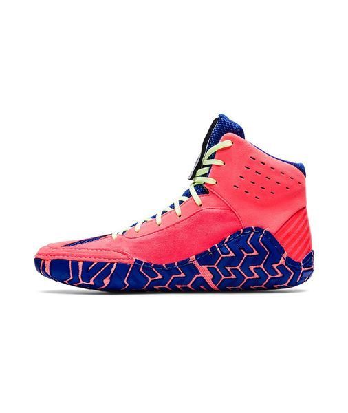 Борцівки Asics Aggressor 4 Blazing Coral/Lapis Lazuli BlueBlue 1081A001-700-7 фото