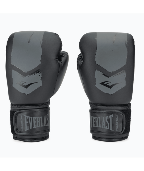 Детские боксерские перчатки Everlast PROSPECT 2 BOXING GLOVE Black/Gray UNI 039460325 фото
