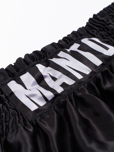 Шорты для МУАЙ-ТАЙ MANTO shorts MUAY THAI DUAL black/silver 2257648854 фото