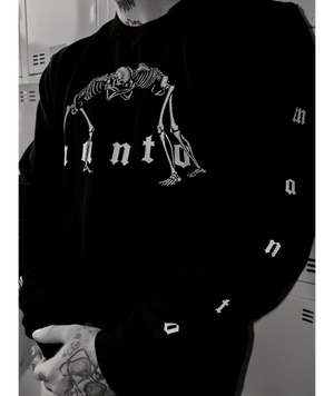 Лонгслів MANTO longsleeve BONES - Black 56978057346 фото