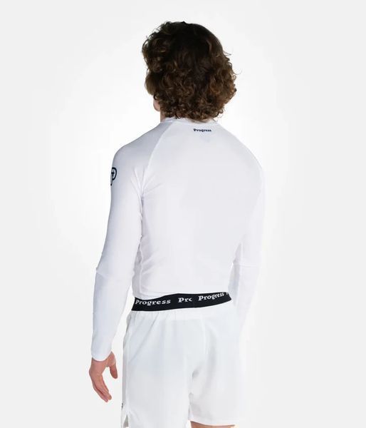 Рашгард PROGRESS Academy Rashguard Longsleeve - White 2187987424 фото