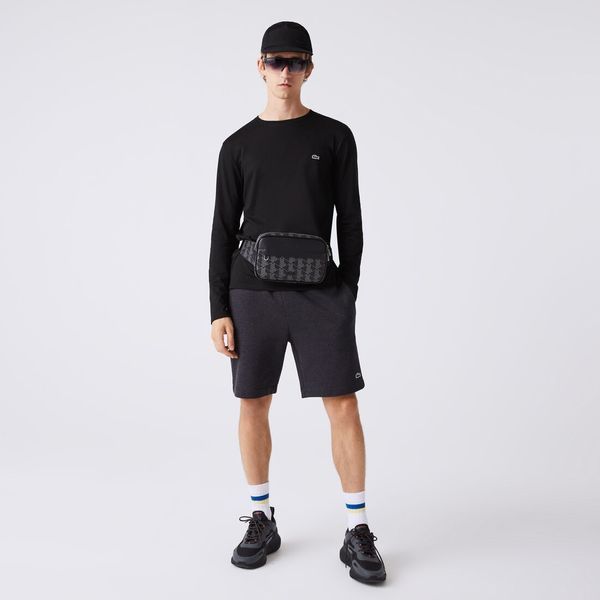 Чоловіча чорна сумка Monogram Lacoste NH4004LXH45 30948603 фото