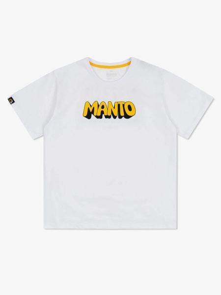 Футболка MANTO t-shirt THICKO OVERSIZE white 1909558572 фото