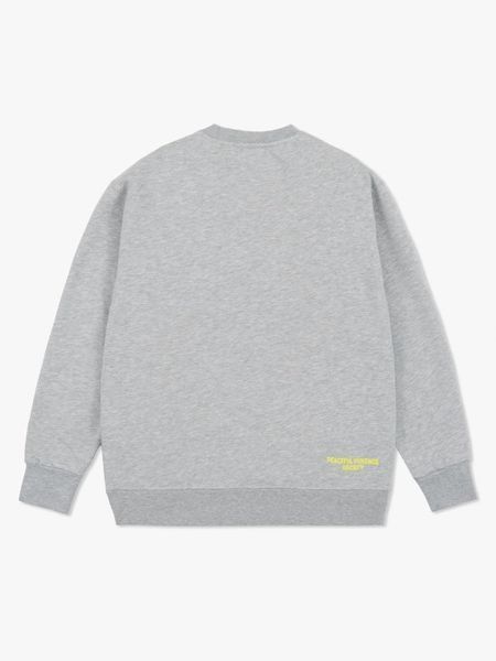 Свитшот MANTO crewneck SOCIETY heather gray 2531616922 фото