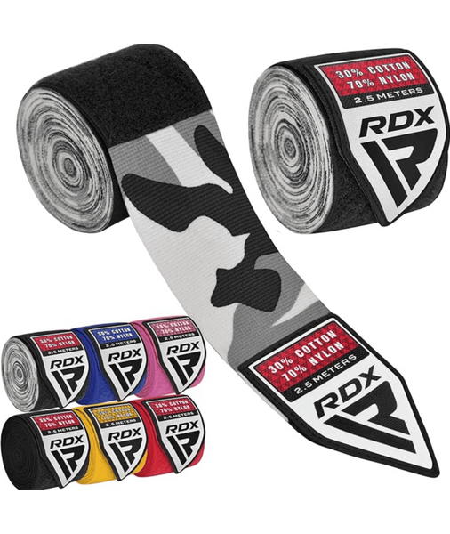 Детские Бинты RDX HAND WRAPS 2.5 kids - Camo Grey 2948509246 фото