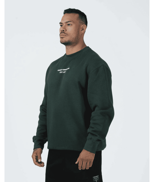 Свитшот KINGZ Solo Crewneck Sweater - Green 2191095707 фото