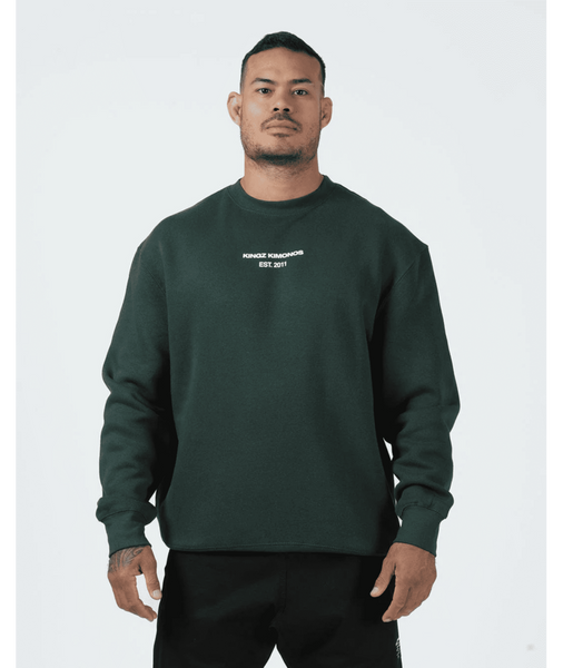 Свитшот KINGZ Solo Crewneck Sweater - Green 2191095707 фото