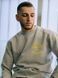 Свитшот MANTO crewneck SOCIETY heather gray 2531616922 фото 1