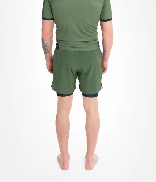 Шорти PROGRESS Academy + Hybrid Shorts - Khaki 2509772617 фото
