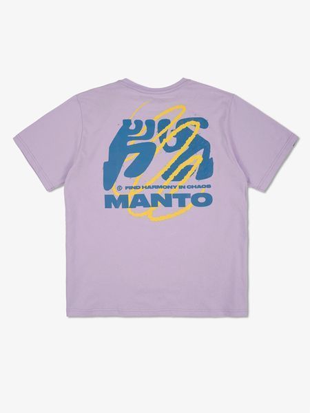 Футболка MANTO t-shirt HARMONY OVERSIZE lilac 2551051207 фото