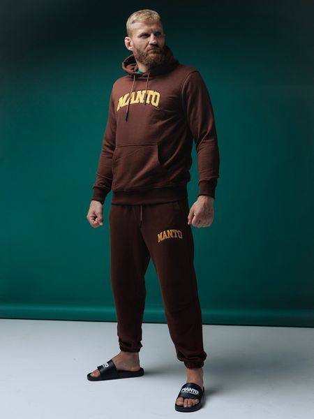 Кенгуру MANTO hoodie VARSITY brown 2016156925 фото