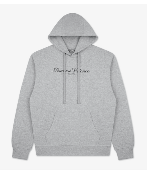 Кенгуру MANTO hoodie PEACEFUL VIOLENCE heather gray 28459285 фото
