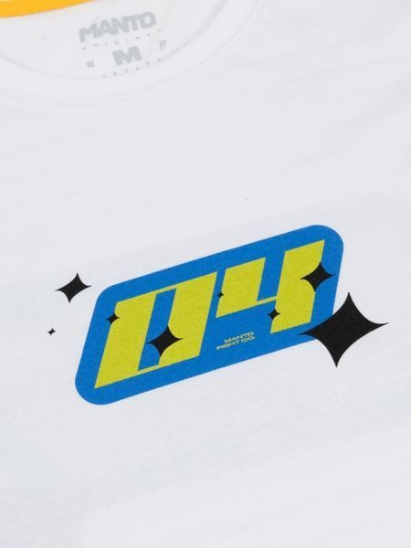 Футболка MANTO t-shirt RACING OVERSIZE white 2549735033 фото