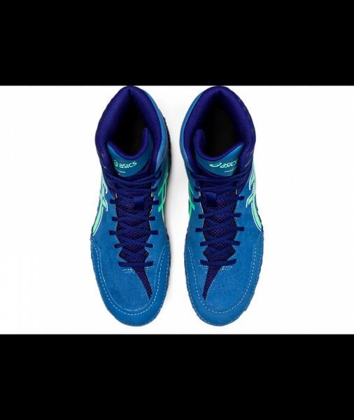 Борцовки Asics Aggressor 5 Azure/New Leaf 1081A048-400-8.5 фото