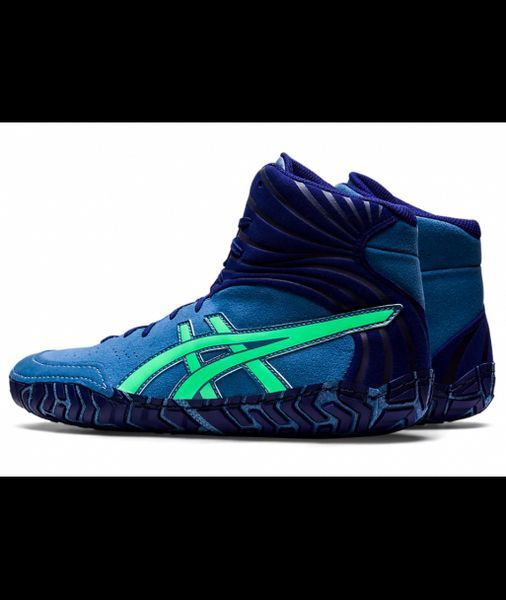 Борцовки Asics Aggressor 5 Azure/New Leaf 1081A048-400-8.5 фото