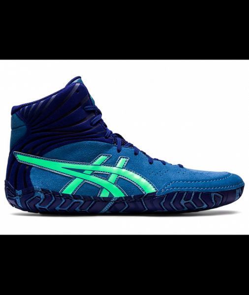 Борцовки Asics Aggressor 5 Azure/New Leaf 1081A048-400-8.5 фото