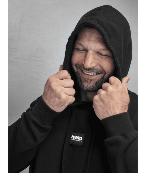 Кенгуру MANTO hoodie LABEL 25 REGULAR black 1971378102 фото