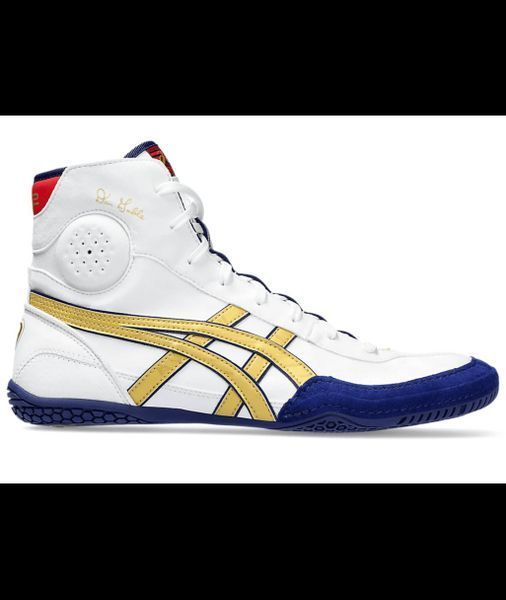 Борцовки Asics Dan Gable Evo 3 White/Rich Gold 1081A065-100-7 фото