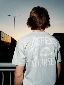 Футболка MANTO t-shirt DEFEND 25 heather gray 2248129923 фото