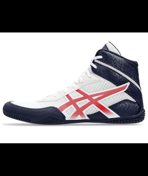 Борцовки Asics Matcontrol 3 White/Classic Red 1081A053-101-6.5 фото