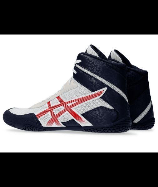 Борцовки Asics Matcontrol 3 White/Classic Red 1081A053-101-6.5 фото