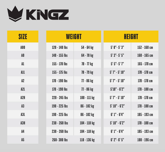 Кимоно KINGZ Classic 3.0 Jiu Jitsu Gi - Black 29835551 фото