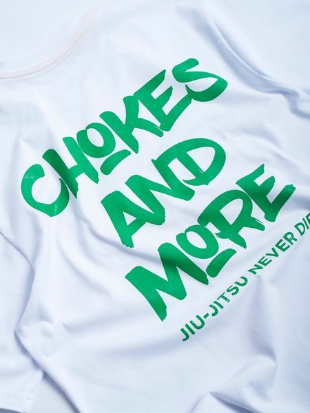 Футболка MANTO t-shirt CHOKES AND MORE white 1914113833 фото