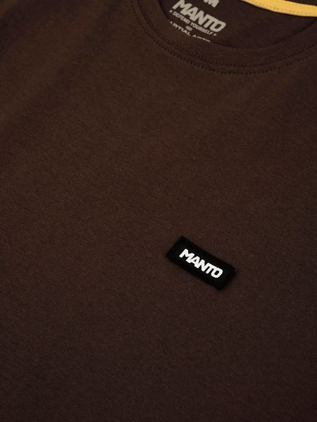 Футболка MANTO t-shirt ICON brown 2248105888 фото