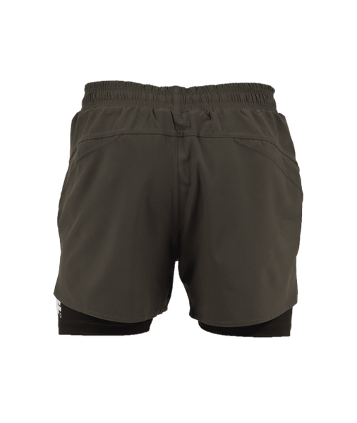 Шорти SCRAMBLE Combination Shorts &ndash; Khaki Green / Black 02937514 фото