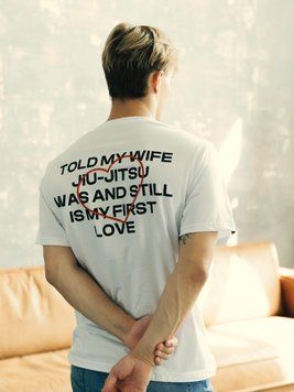 Футболка MANTO T-SHIRT WIFE WHITE 2105457590 фото