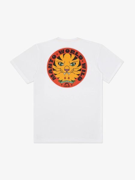 Футболка MANTO t-shirt WORLDWILD white 14894715 фото