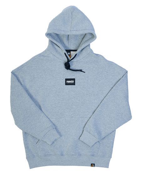 Кенгуру MANTO hoodie LABEL OVERSIZE heather gray 2027235874 фото