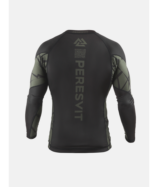 Рашгард PERESVIT Rival Rashguard Long Sleeve Riffle Green 245720676 фото