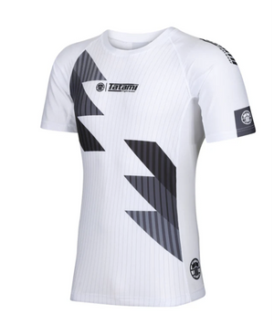 Рашгард TATAMI Abstract Rash Guard - White & Grey 2507744621 фото