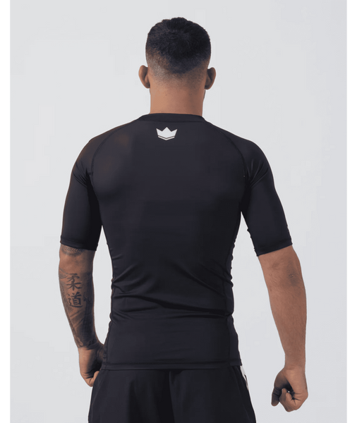 Рашгард KINGZ Kore V2 Short Sleeve Rashguard &ndash; Black 586940758 фото