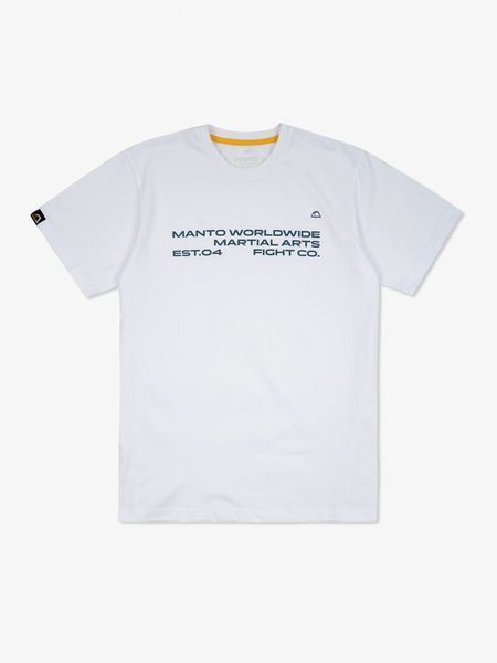 Футболка MANTO t-shirt WORLD white 2553912608 фото