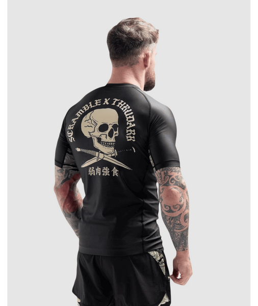 Рашгард SCRAMBLE x Thrudark Enshu MK1 Rashguard &ndash; Short Sleeved 2179642890 фото
